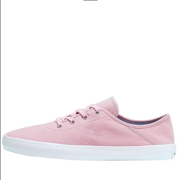 Size 8 Converse Costa Collapsible Heel Low Top Pink and White - Picture 1 of 9